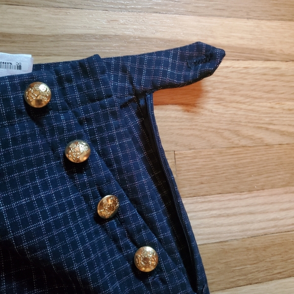 Banana Republic plaid sailor style pants - Picture 2 of 5